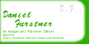 daniel furstner business card